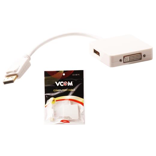 Vcom Cg604 Display Erkek To Hdmı + Display + Dvı 24+5(Kablo Ç Vcom Cg604)