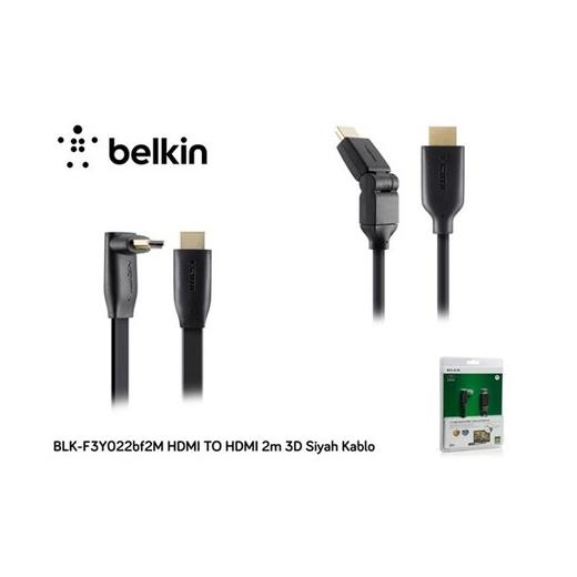 Belkin Blk-F3Y022Bf 2M Hdmı To Hdmı 2M 3D Siyah Kablo(Kablo Hdmı Blk-3Y022Bf2M)