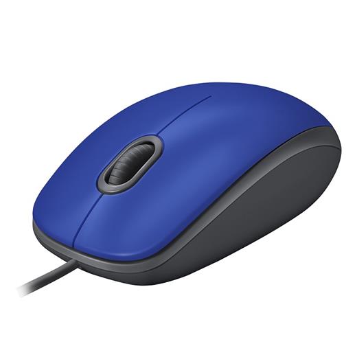 Logitech 910-005488 M110 Mavi Silent (Sessiz) Kablolu Optik Usb Mouse(Mou Lg 910-005488)