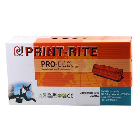 Print-Rite Hp Q6001A Mavi Muadil Toner Cm1015Mfp-Cm1017Mfp-1600-2600N-2605(Mtm-Pr Trh276Cpuj)