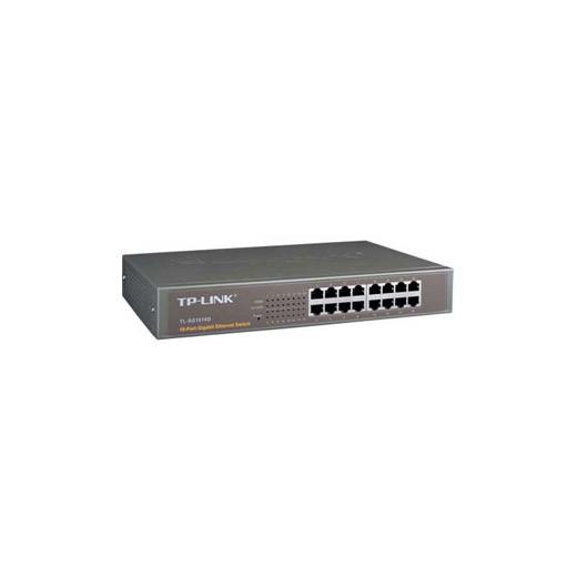 Tp-Link Tl-Sg1016D 16 Port 10-100-1000 Mbps Switch Çelik Kasa Rack Mount(Oem Hub 16 Tl-Sg1016D)