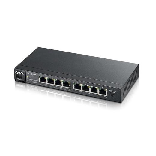 Zyxel Gs1100-8Hp 8 Port 4 Port Poe+ 10-100-1000 Mbps Switch(Oem Hub 8 Gs1100-8Hp)