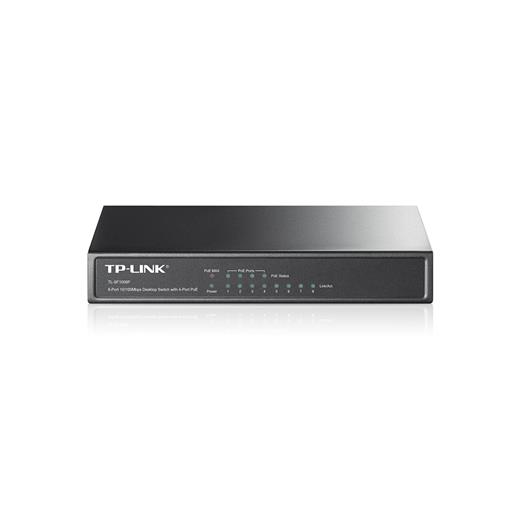 Tp-Link Tl-Sf1008P 8 Port 4 Port Poe+ 10-100 Mbps Switch Çelik Kasa (Oem Hub 8 Tl-Sf1008P)