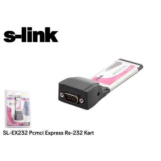 S-Link Sl-Ex232 1Port Rs232 Pcmcıa Express Kart(Oem Pcı S-Link Sl-Ex232)