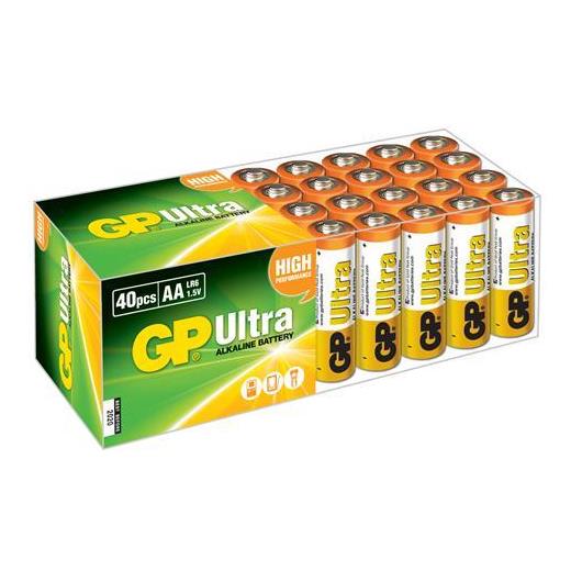 Gp R6 Aa Boy Ultra Alkalin Kalem Pil 40Lı Paket Gp15Au-2B40(Pil Gp Gp15Au-2B40)