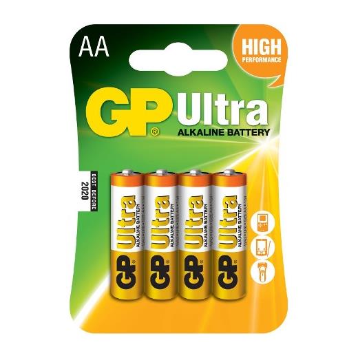 Gp R6 Aa Boy Ultra Alkalin Kalem Pil 4Lü Paket Gp15Au-U4(Pil Gp Gp15Au-U4)