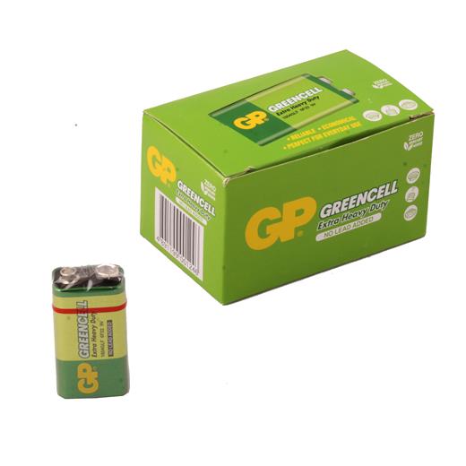 Gp Greencel 9V Çinko Pil 10Lu Paket Gp1604G-S1(Pil Greencell Gp1604G-2)