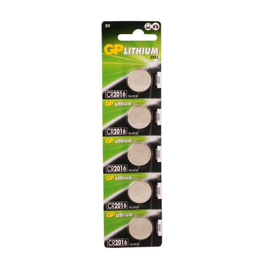 Gp Cr2016-C5 3V Lityum Düğme Pil 5Li Paket(Pil Mıcro Gp Cr2016-C5)