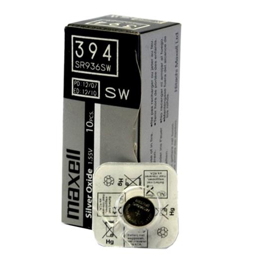 Maxell Sr-936Sw-394 10Lu Paket Pil(Pil Mıcro Maxell Sr-936S)