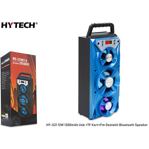 Hytech Hy-S21 12W 1200Mah Karışık Usb +Tf Kart+Fm (Spk Hytech Hy-S21)