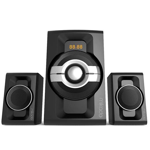 Mikado Md-854Bt 2+1 30W+15Wx2 Siyah Usb+Sd+Fm+Bluetooth Destekli Speaker(Spk Mıkado Md-854Bt)