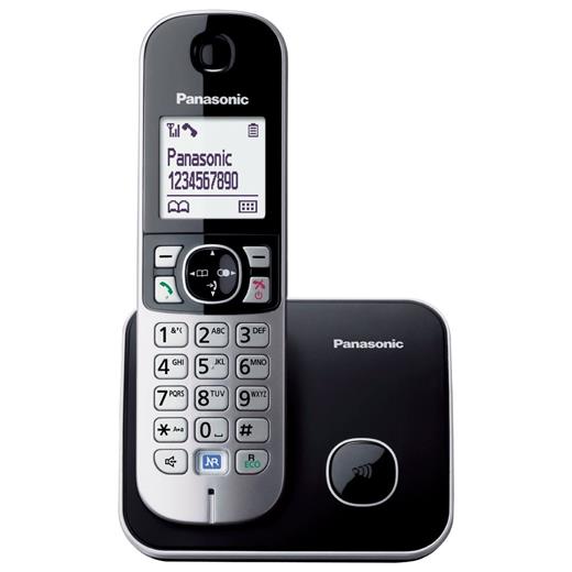 Panasonic Kx-Tg6811 Siyah Telsiz Dect Telefon Elektrik Kesintisinde Konuşabilme(Tels.Pan Kx-Tg6811 Siyah)