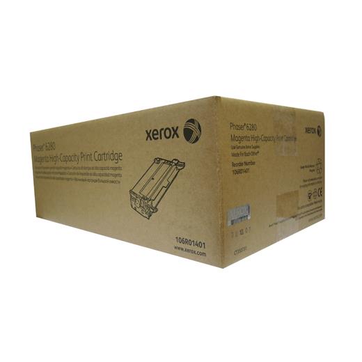 Xerox 106R01401 Phaser 6280 Yüksek Kapasite Magenta Kırmızı Toner 5.900 Sayfa (Xerox 106R01401)