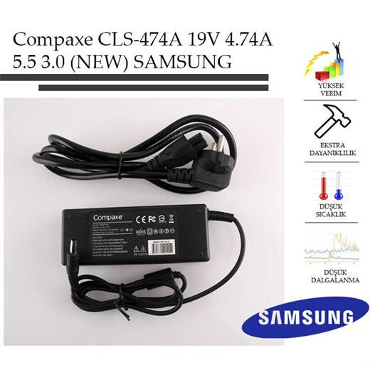 Compaxe Cls-474A 19V 4.74A 5.5-3.0 Samsung Notebook Adaptörü(Adp Compaxe Cls-474A)