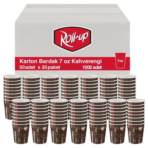 Roll-Up 7 Oz Kolide 1000 Adet Karton Bardak(Bardak Roll-Up 7 Oz 1000)