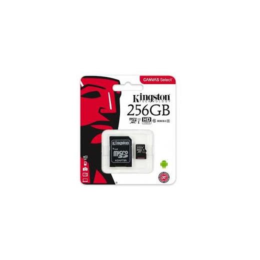 Kingston Sdcs2 256Gb Microsdhc Canvas Select Plus 100R A1 C10 Microsd Hafıza Kartı (Blk M-Sd 256Gb Sdcs2 256)