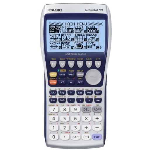 Casio Fx-9860Gıı Sd Grafik Çizen Bilimsel Hesap Makinesi(Casıo Fx-9860Gıı Sd Slım)