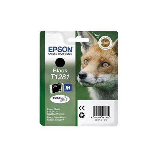 Epson Bx305 Sx125-425 Black Siyah Mürekkep Kartuş T12814022(Epson T12814022)