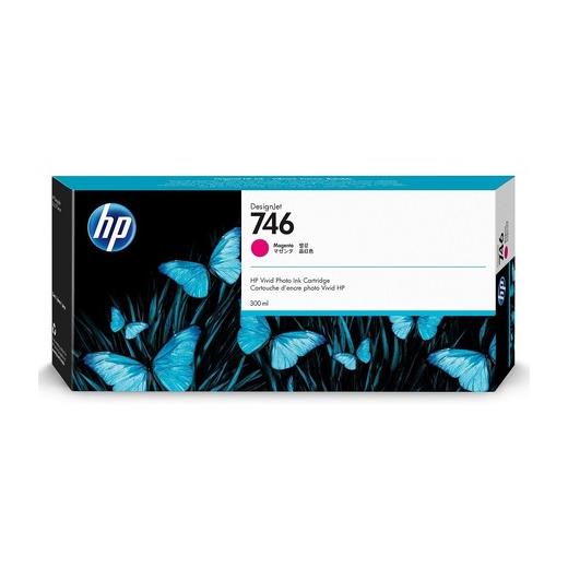 Hp 746 Magenta Kırmızı 300 Ml Plotter Kartuşu P2V78A(Hp P2V78A)