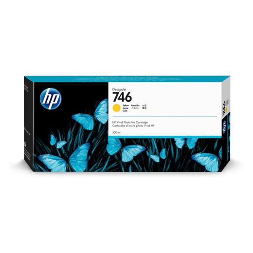 Hp 746 Yellow Sarı 300 Ml Plotter Kartuşu P2V79A(Hp P2V79A)