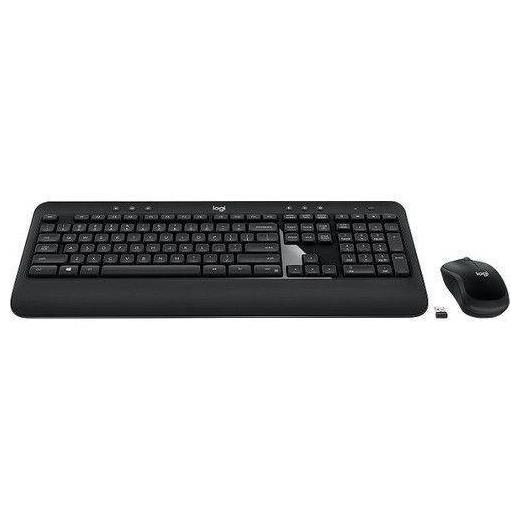 Logitech 920-008808 Advanced Wireless Combo Klavye & Mouse Siyah Set Caps Lock Işıklı(Kl Lg 920-008808)