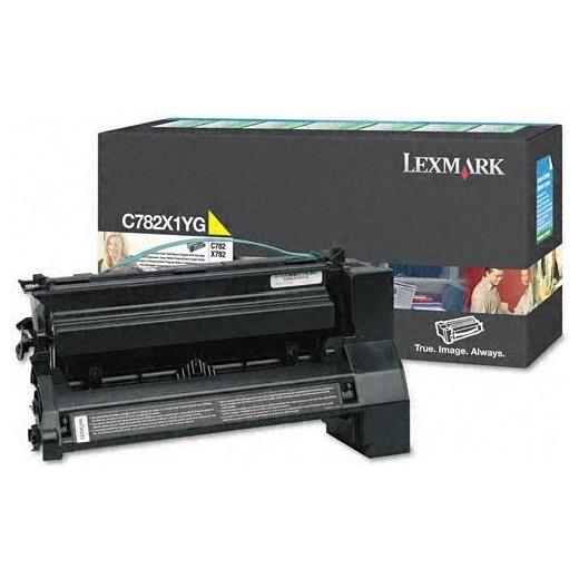 Lexmark C782X1Yg 15.000 Sayfa Black Siyah Toner C782-X782(Lexmark C782X1Yg)