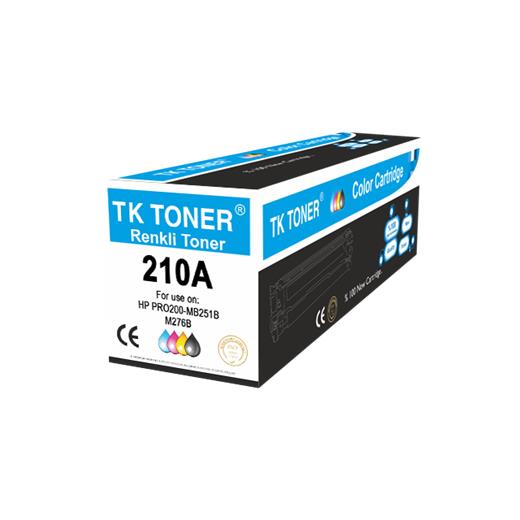 Tk Toner Hp Cb540A-Ce320A-Cf210A Siyah Üniversal Muadil Toner M254Nw-254Dw-M281Fdn-M281Fdw  (Mtm-Hp Cb540A T)