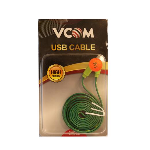 Vcom Bağlantı Kablosu 1.0Mt Mikro Yeşil(Tel K Mıc Vcom M543-N)