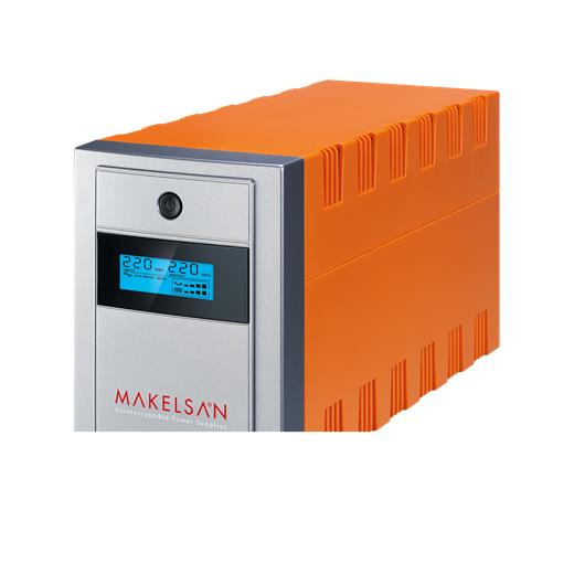Makelsan Lion Plus 2200 Va Line Interactive Ups 2-9Ah Akü(Ups Makelsan 2200Va)