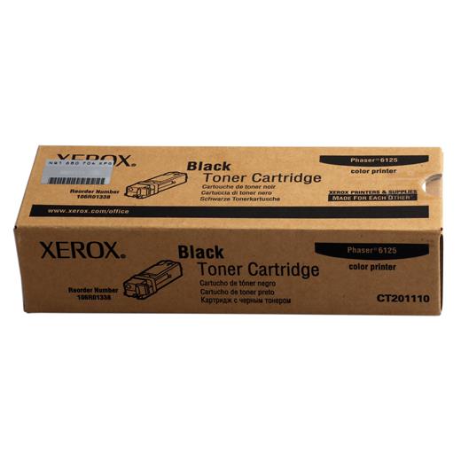 Xerox 106R01338 Phaser 6125 Black Siyah Toner 2.000 Sayfa(Xerox 106R01338)