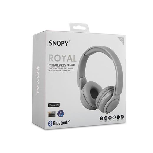 Snopy Sn-Bt51 Royal Beyaz Bluetooth Kulaklık(005.Snopy Sn-Bt51 Beyaz)