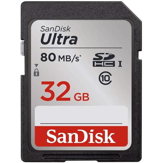 Sandisk Sdsquns-032G-Gn6In 32Gb Ultra Sd Hafıza Kartı  80 Mb-S(Blk Sd 32Gb Sdsquns-Gn)