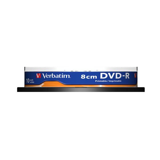 Verbatim 43573 Dvd-R 1.46Gb 4X 10 Lu 8 Cm Printable(Dvd-R 10Lu 43573)