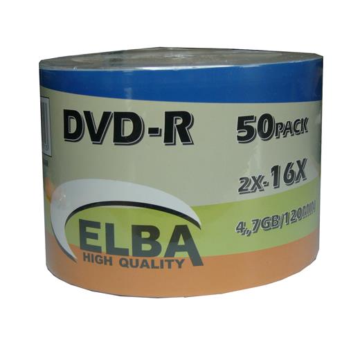 Elba Dvd-R 50Li 4,7Gb-120Min 16X Shrink(Dvd-R 50Li Elba)