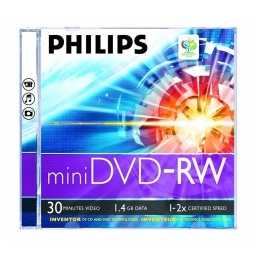 Philips Dvd-Rw 1.4Gb 30Min 1-2X 10 Lu Cakebox(Dvd-Rw M-Phılıps)