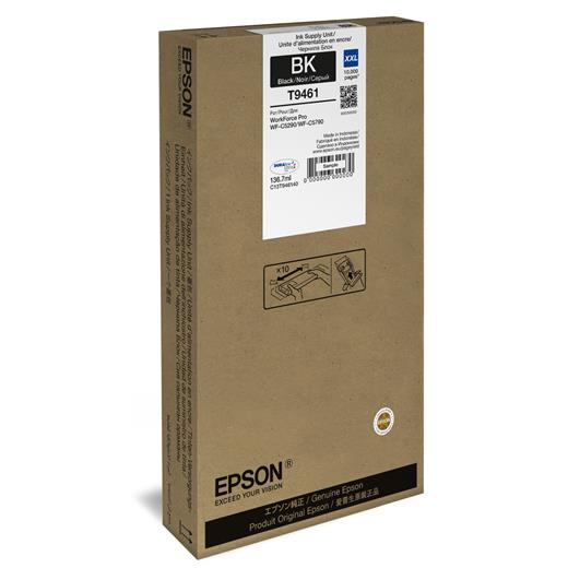 Epson T9461 Black Siyah Yüksek Kapasite Mürekkep Kartuş T946140 Wf-C5790(Epson T946140)