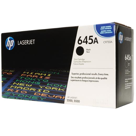 Hp 645A Black Siyah 13.000 Sayfa Toner C9730A(Hp C9730A)