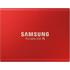 Samsung 1Tb T5 Usb 3.1 Okuma 540Mb-Yazma 540Mb Mu-Pa1T0R-Ww - Kırmızı Taşınabilir Harici Ssd(Oem Hd 1,8